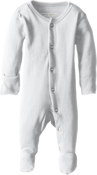 L'ovedbaby Girls' Unisex-Baby Organic Cotton Footed Overall | Amazon (US)