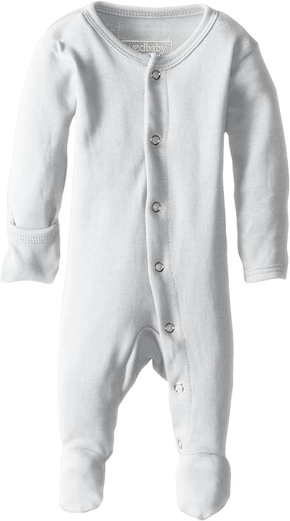 L'ovedbaby Girls' Unisex-Baby Organic Cotton Footed Overall | Amazon (US)