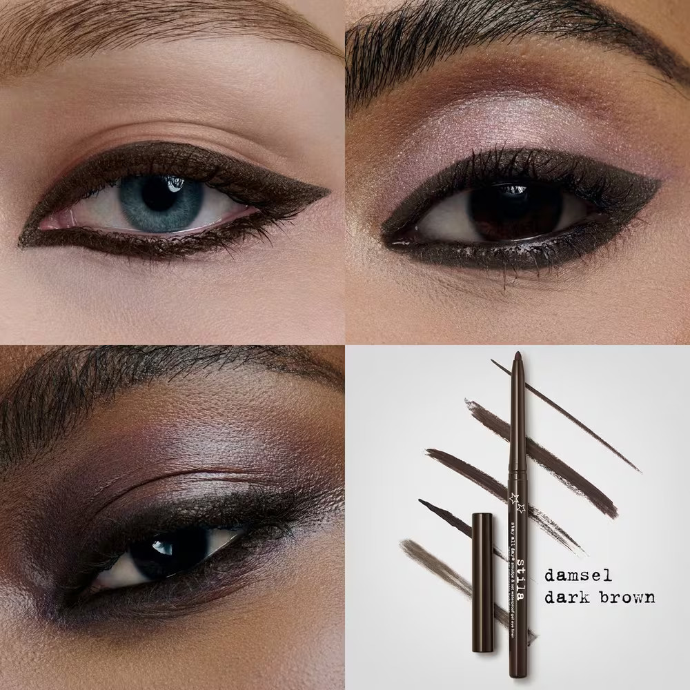 Damsel Dark Brown Stay All Day Smudge & Set Waterproof Gel Eye Liner - Stila | Ulta Beauty | Ulta