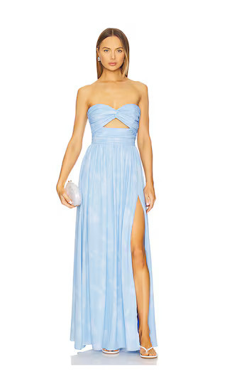 Katie May Adele Gown in Light Blue - Blue. Size L | Revolve Clothing (Global)
