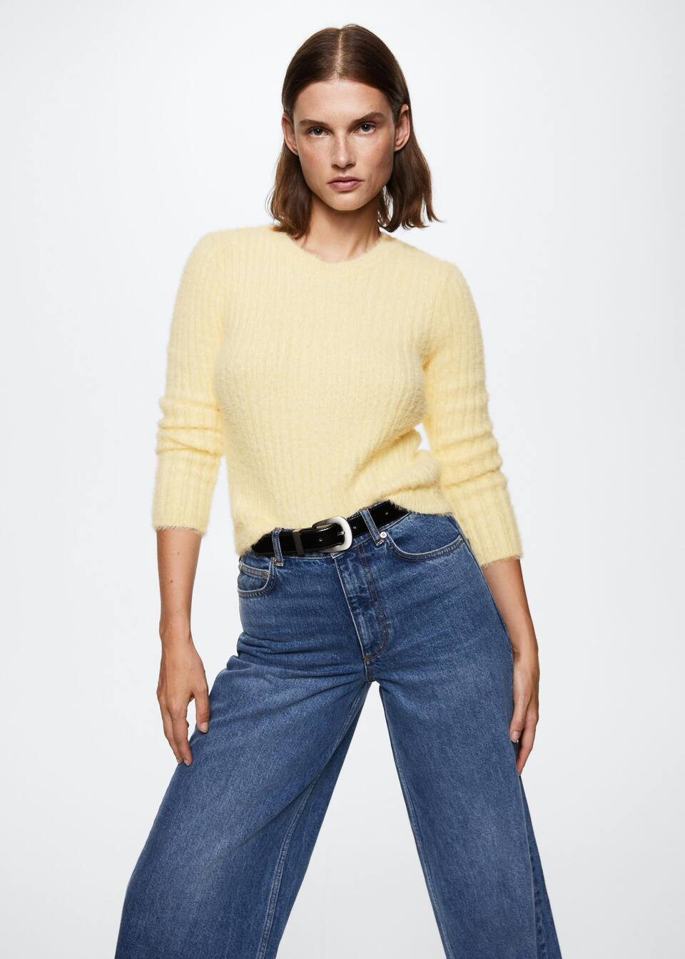 Pull-over au toucher doux -  Femme | Mango France | MANGO (FR)