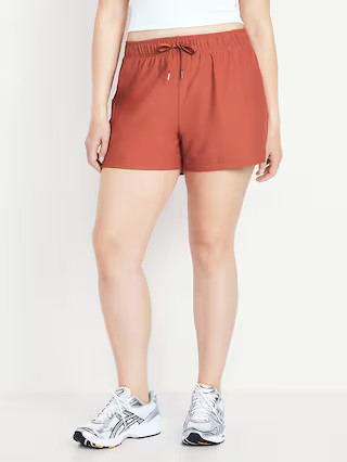 High-Waisted PowerSoft Shorts -- 3.5-inch inseam | Old Navy (US)