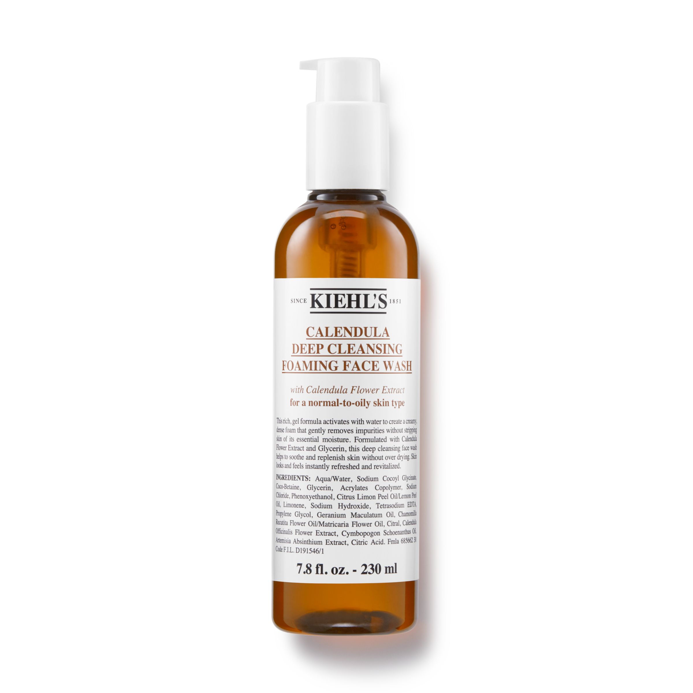 Calendula Deep Cleansing Foaming Face Wash – Kiehl’s | Kiehls (US)