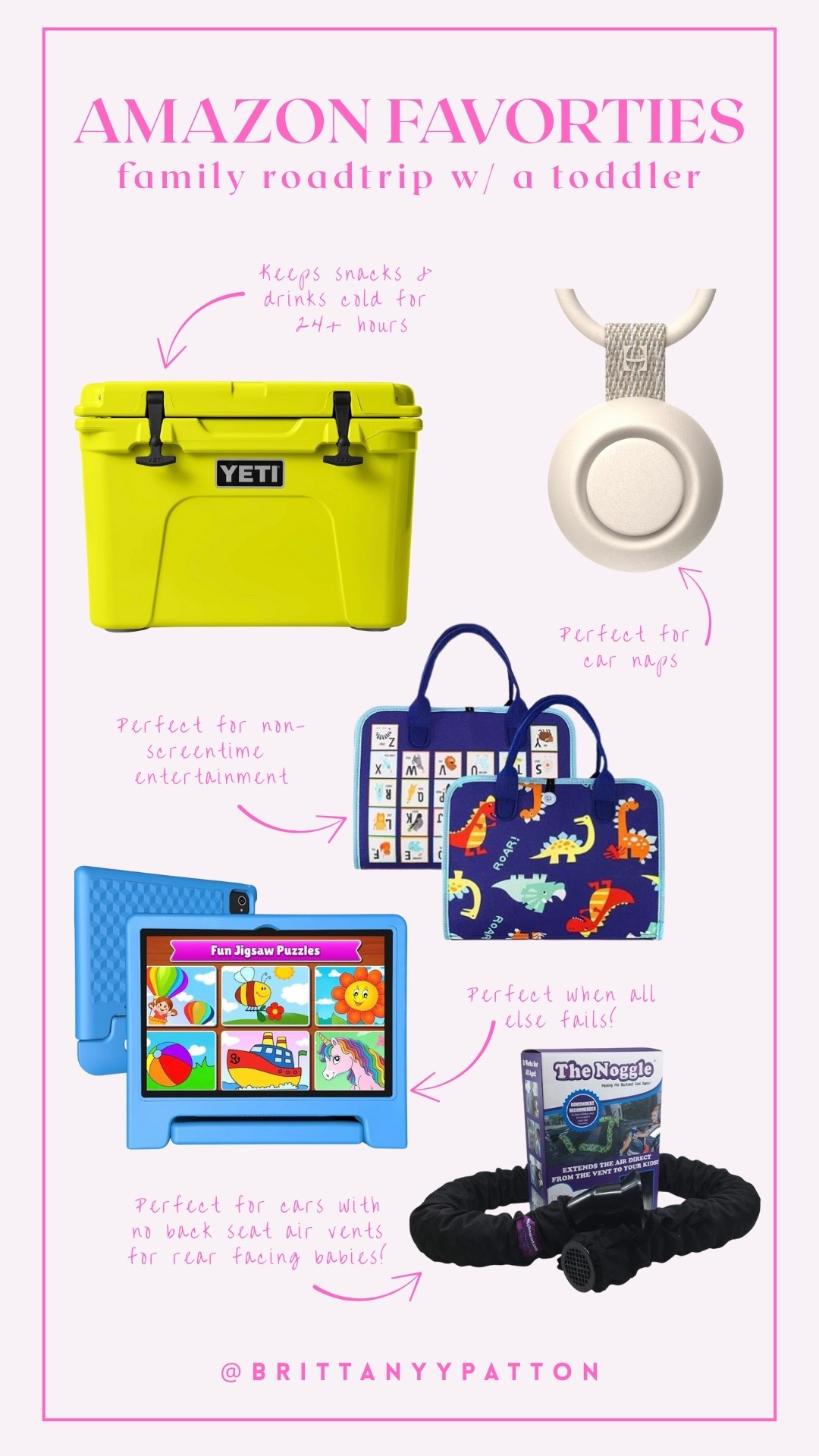 These items came in CLUTCH for our 10 hour road trip to South Carolina! When you have a toddler, being prepared is a non-negotiable 🚙☀️

#LTKBaby #LTKTravel #LTKFamily