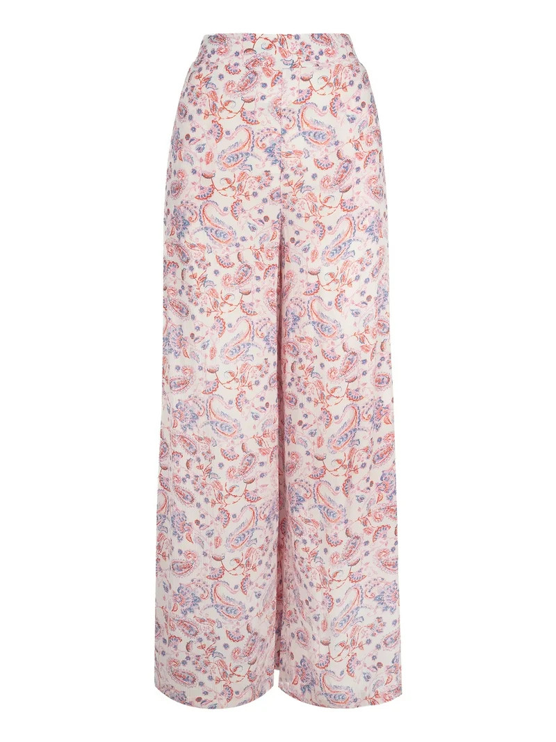 Jessica Simpson Women's Saydee Wide Pull On Pants, Sizes XS-XL | Walmart (US)