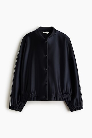 H & M - Bomber Jacket - Navy Blue | H&M (US + CA)