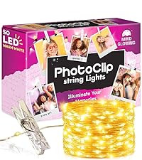 Mind-Glowing Photo Clips String Light - Dreamy Fairy Lights with Clips - Stocking Stuffers for Te... | Amazon (US)
