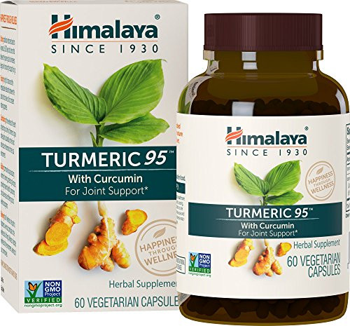 Himalaya Turmeric 95 Supplement with Curcumin/Curcuminoids, Joint and Muscle Support, Optimum Fle... | Amazon (US)