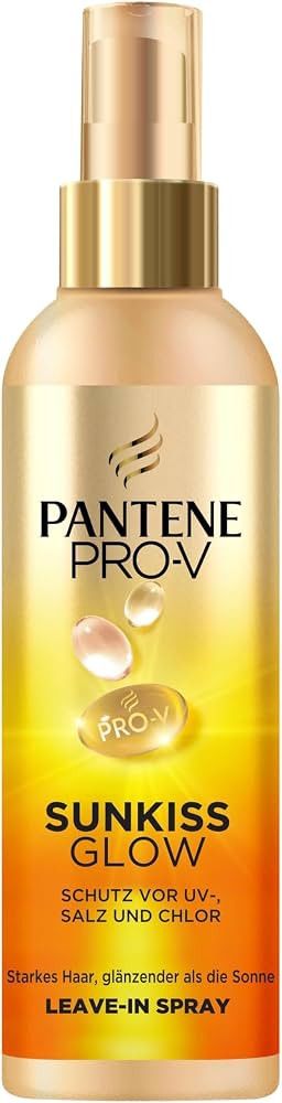 Pantene Pro-V Sunkiss Glow Haarspray 200ml, Sch\u00fctzt vor UVA, UVB, Salz und Chlor, Leichtes, ... | Amazon (DE)