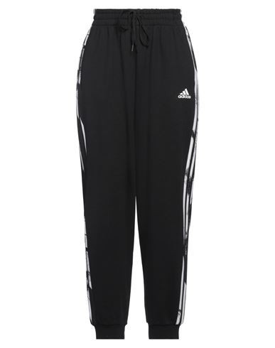 Adidas Woman Pants Black Size 12 Cotton | YOOX (US)