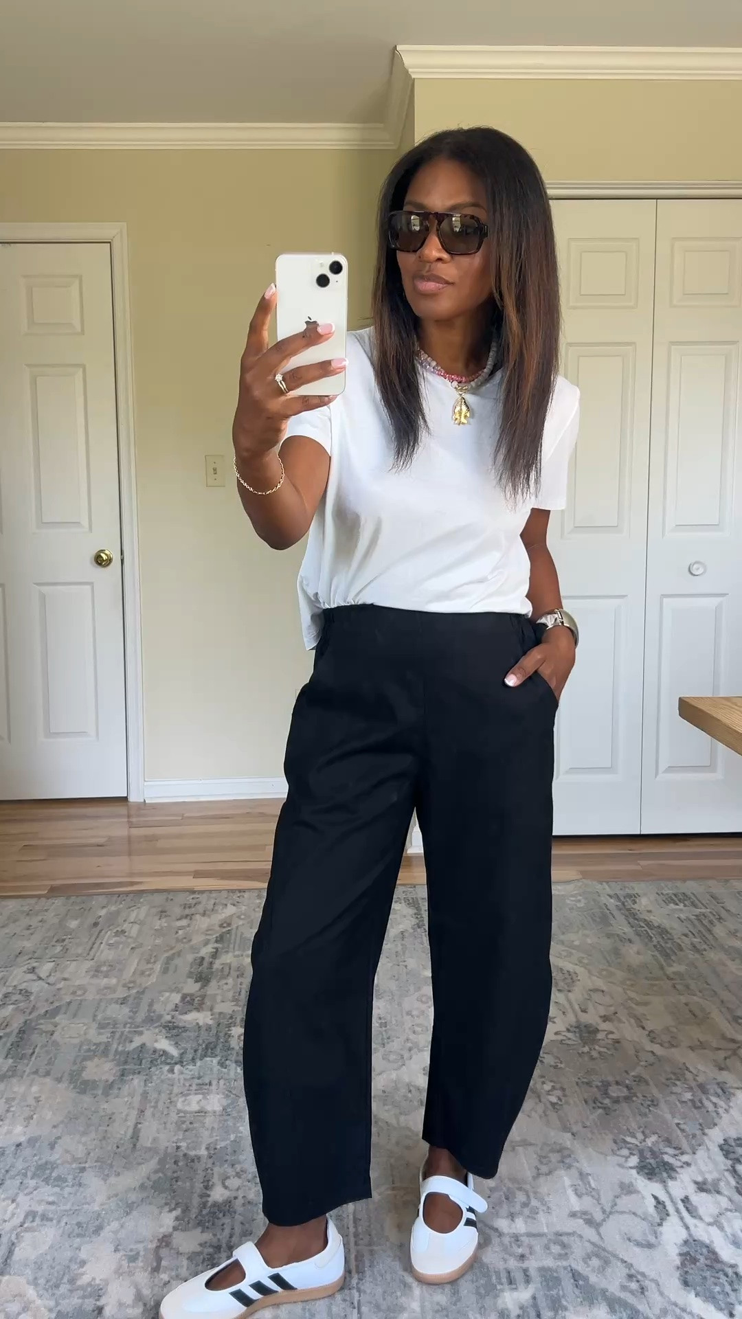 Wearing a size small in the pants and shirt. Size down 1/2 in the shoes

#LTKgrwm #LTKootd #LTKOver40