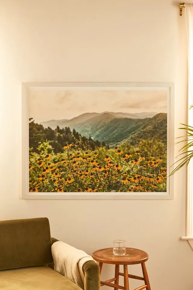 Nature Magick Smoky Mountains National Park Art Print | Urban Outfitters (US and RoW)