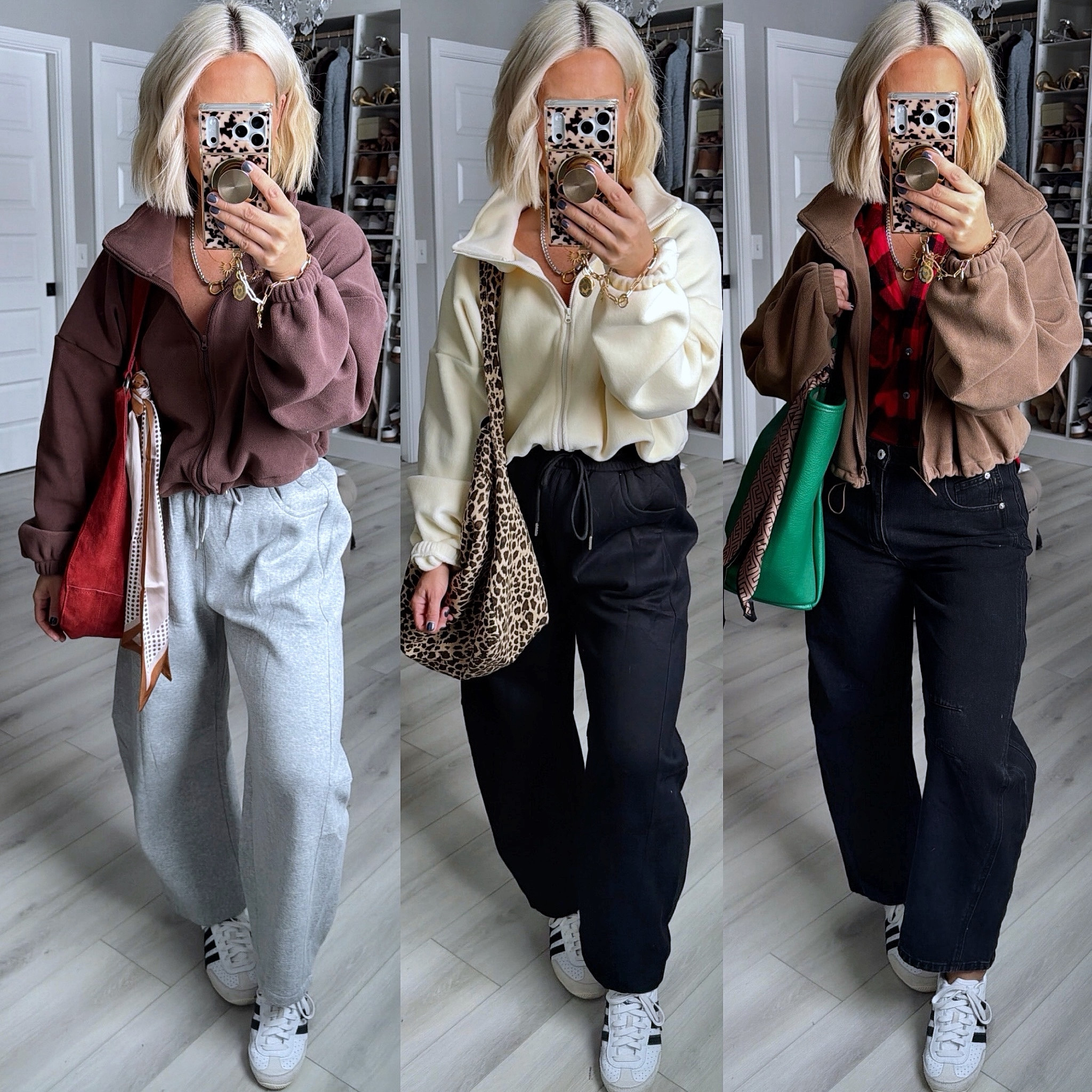 Comfy, cozy @amazon haul!! From super soft fleece and cozy pullovers to fleece lined barrel lounge pants…you’re gonna love it all!!!
⬇️⬇️⬇️
Tops all size medium! 

#LTKFindsUnder50 #LTKFindsUnder100 #LTKSaleAlert