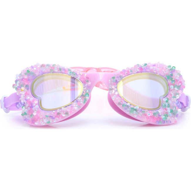 Mauve Monarch Frame Youth Swim Goggle, Purple | Maisonette