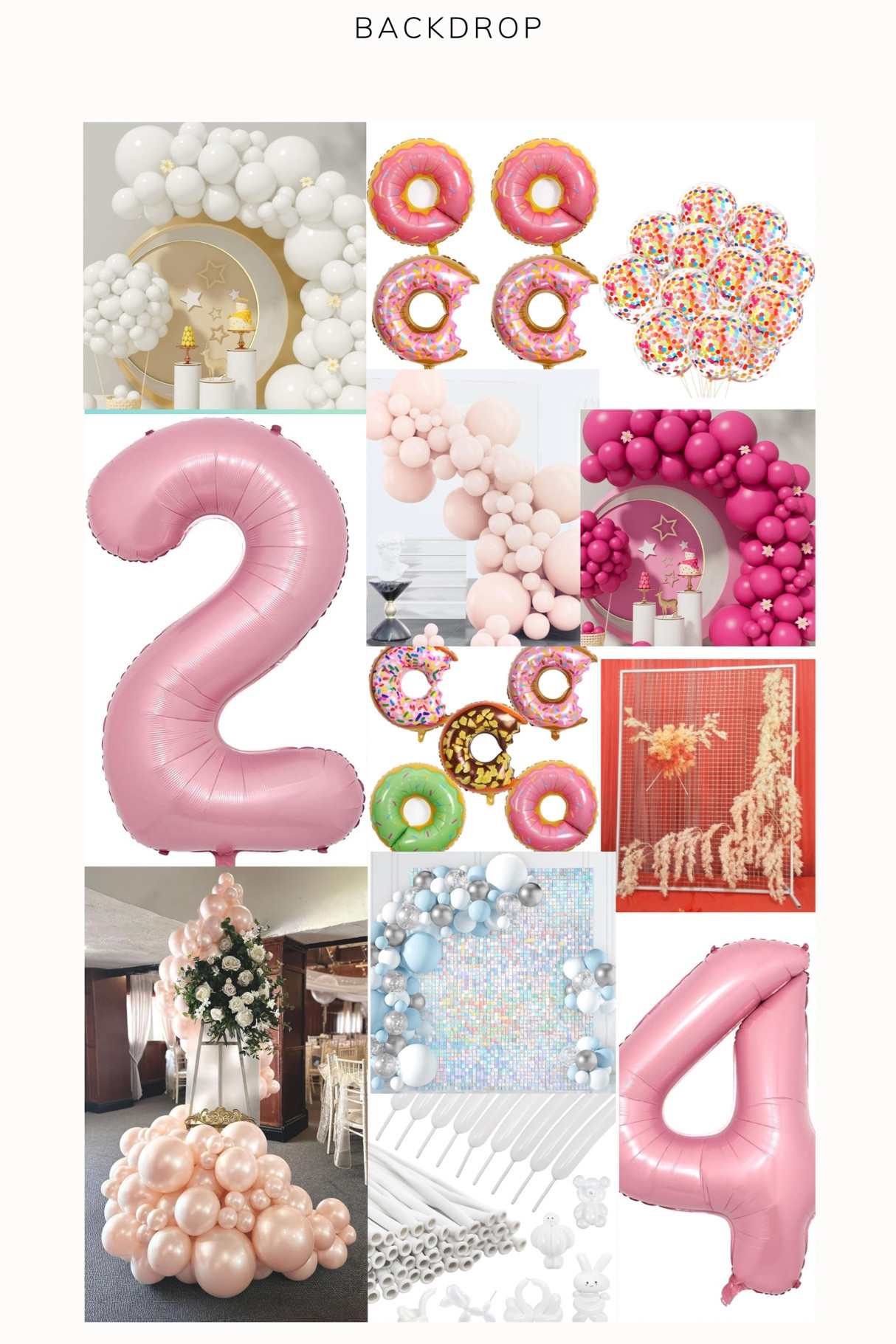 FOUR-ever TWO Sweet backdrops supplies

#LTKkids #LTKparties #LTKfamily