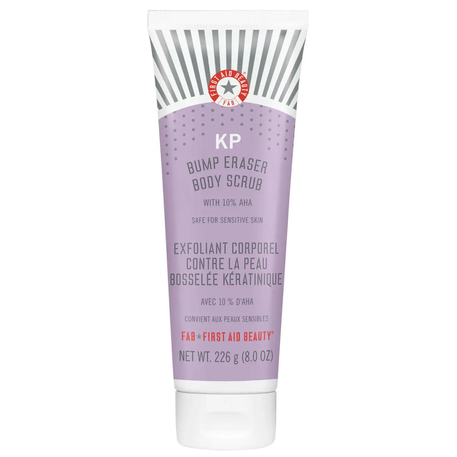 First Aid Beauty KP Bump Eraser Body Scrub with 10% AHA 226ml | Dermstore (US)