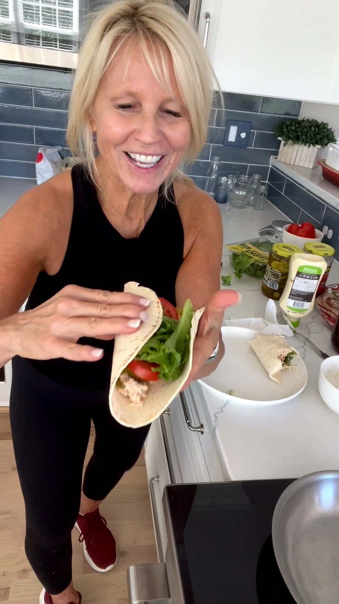 Try this wrap! 
Fueling up with this delicious protein packed fiber rich wrap on this official start of college football weekend! And Roll Tide! 

#LTKHome #LTKSaleAlert