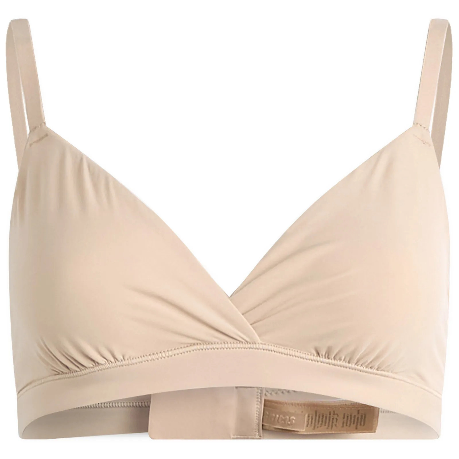 SKIMS Women's Fits Everybody Crossover Bralette in Clay, Size X-Small | END. Clothing