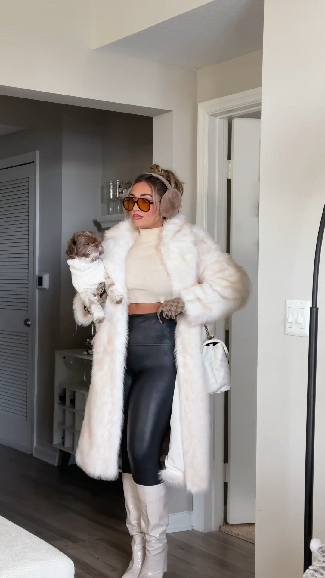 Winter outfit idea. These leggings I can wear 100 times over! Code NICOLEMXSPANX will get you $$ off! 

#LTKSeasonal #LTKFindsUnder100 #LTKStyleTip