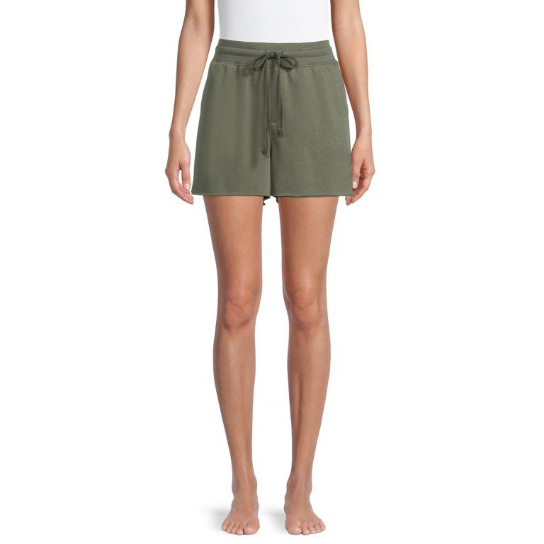 Secret Treasures Women's and Women's Plus Sleep Top and Shorts Set, 2-Piece | Walmart (US)