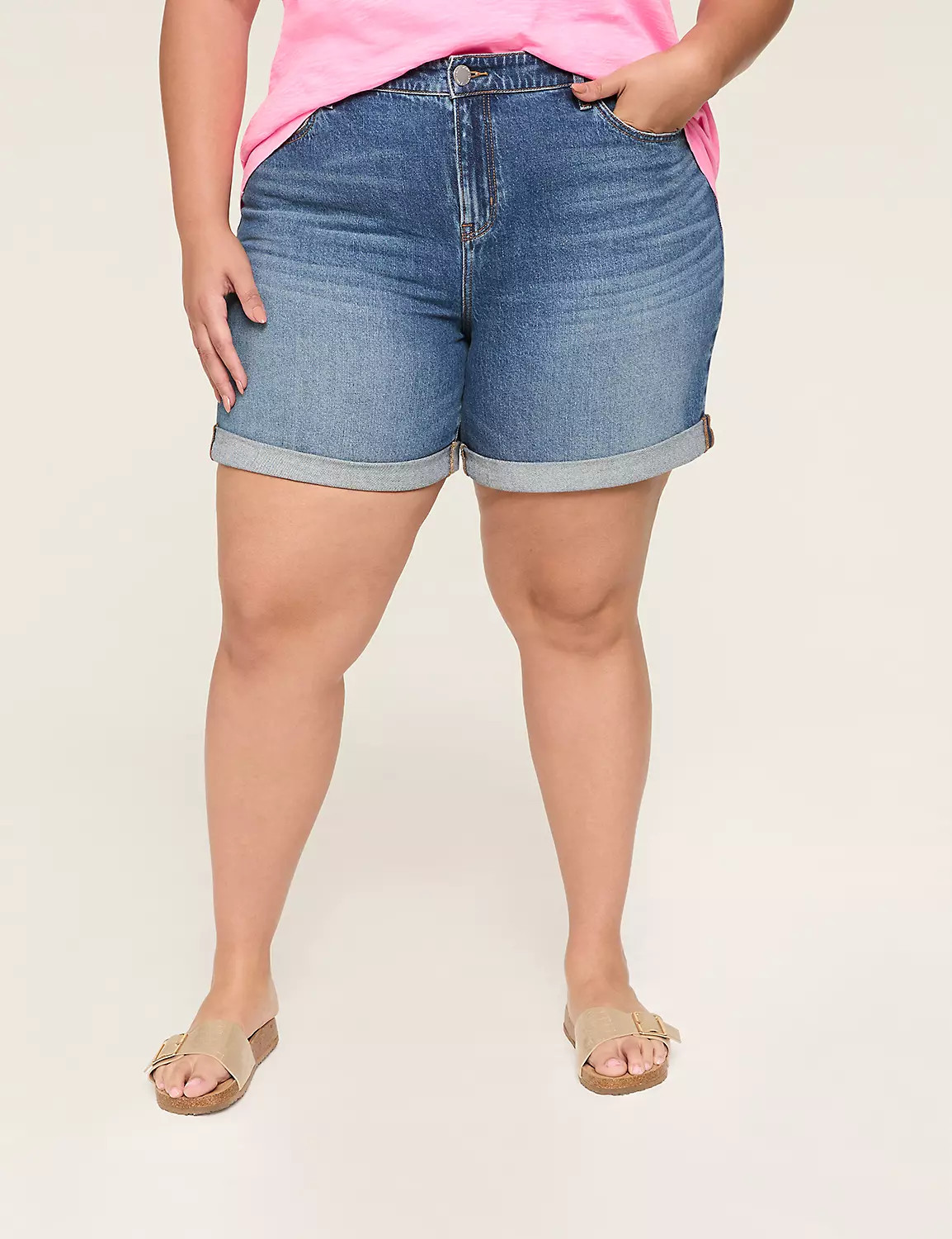 Boyfriend Fit Jean Short | Lane Bryant (US)
