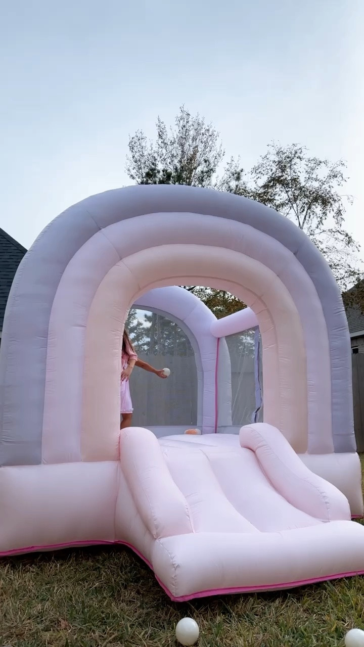 Bounce house also comes in blue! Rainbow bounce house Christmas gift idea 

#LTKkids #LTKparties #LTKGiftGuide