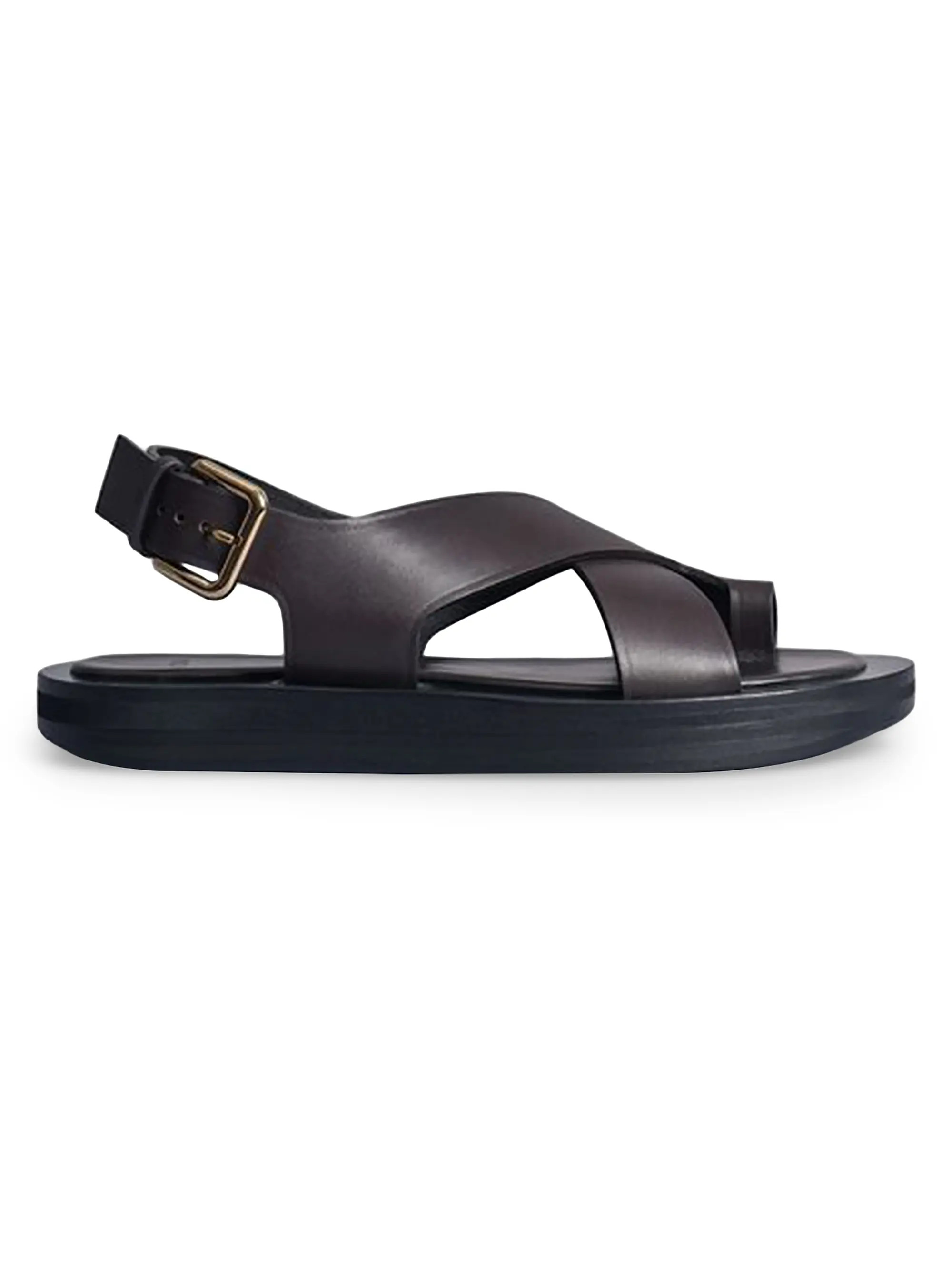 Wrapped-Toe Leather Sandals | Saks Fifth Avenue