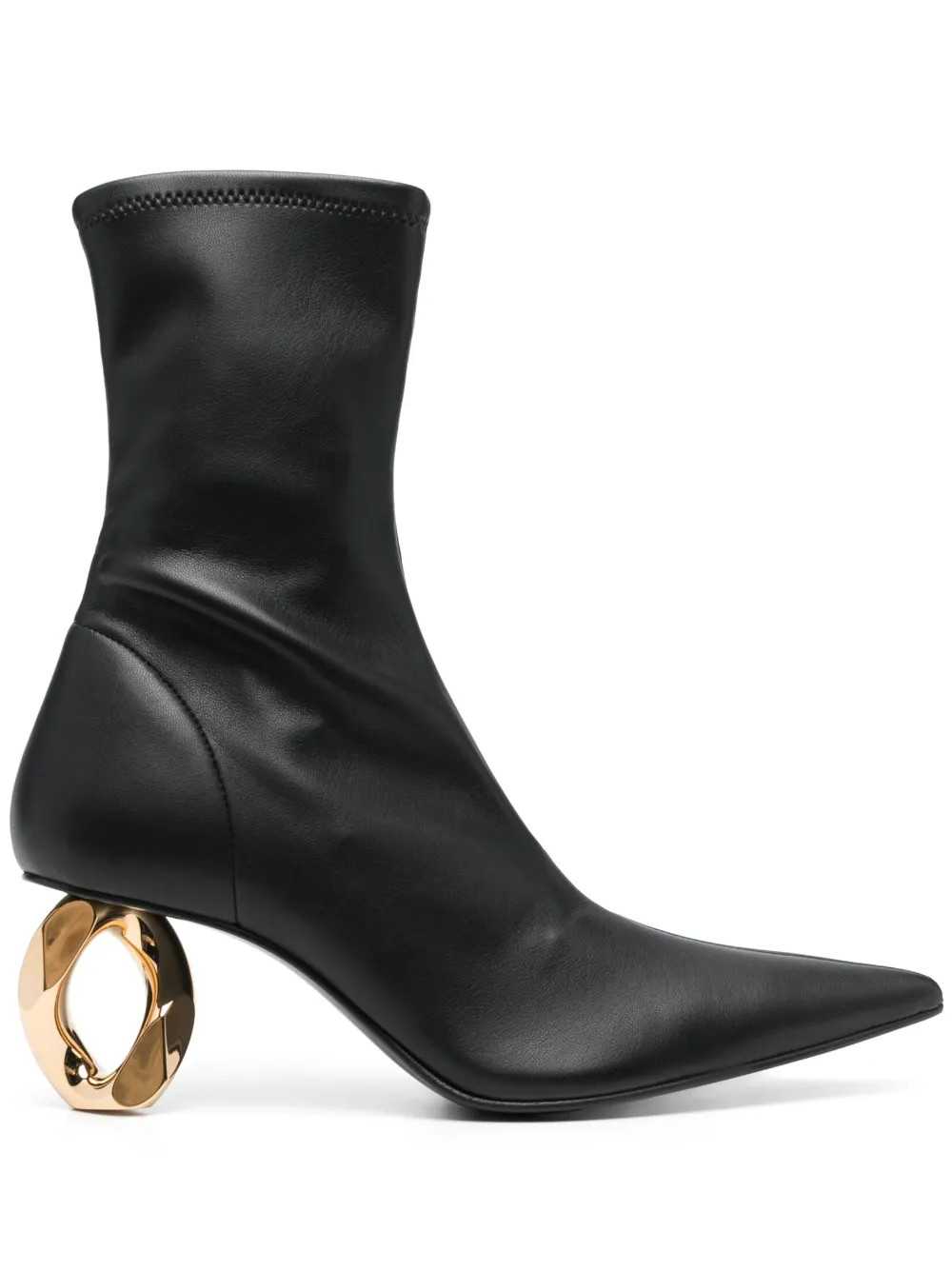 JW Anderson 70mm sculpted-heel Ankle Boots - Farfetch | Farfetch Global