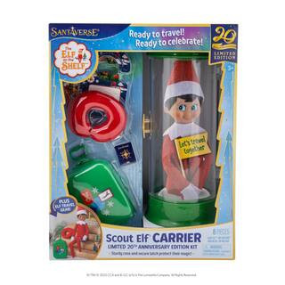 The Elf on the Shelf® Scout Elf® Carrier Limited 20th Anniversary Edition Kit | Michaels® | Michaels Stores