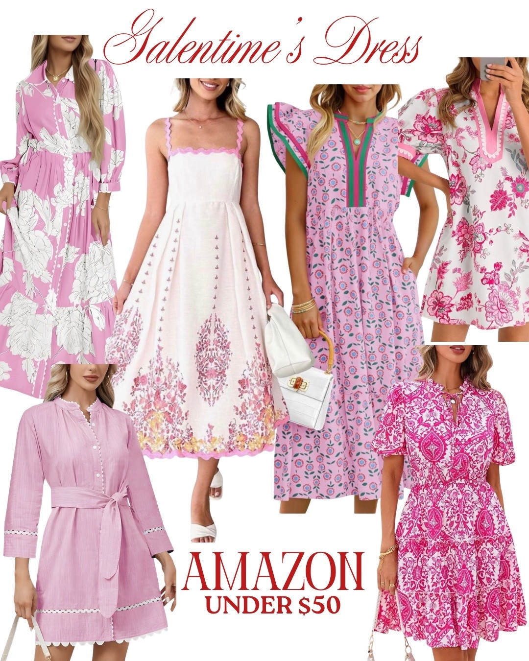 Valentine’s Day is coming FAST 💕
These Amazon dresses under $50 are the easiest yes for date night, Galentine’s, church, or brunch — and they’re flattering, comfy, and super rewearable 👏
If you’ve been waiting for a sign to grab a pink or floral dress… this is it 💗
Tap to shop before sizes sell out ⏳✨
#LTKunder50 #AmazonFashion #ValentinesDress #AffordableStyle #LTKSale #PinkStyle

#LTKSaleAlert #LTKmomlife #LTKValentine