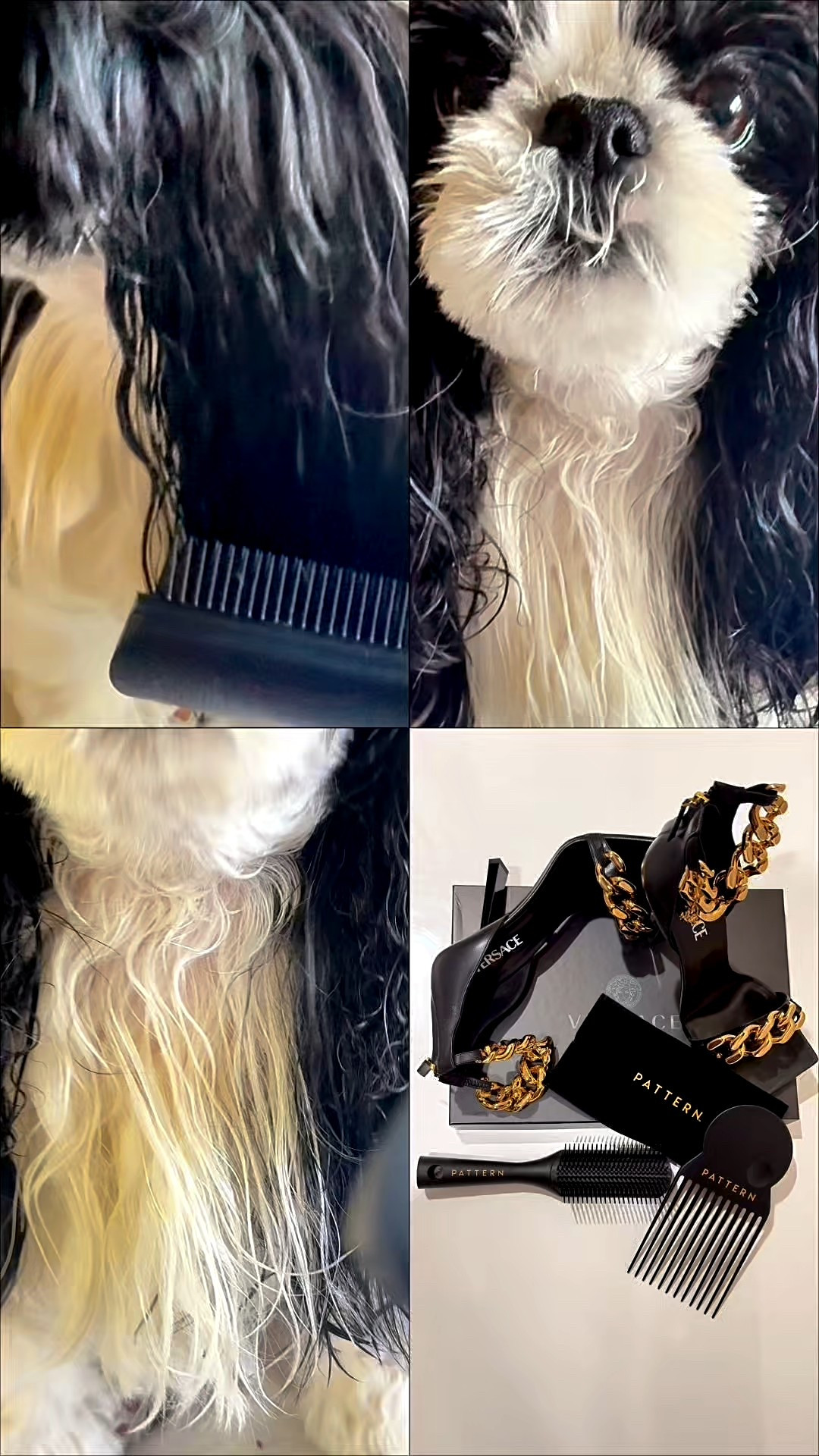 Pattern Beauty by Tracee Ellis Ross makes the best shower brush — gentle, detangling, and glide-smooth.
Nirvana loves it for her wash days… and Mommy uses it too. 🖤✨
#patternbeauty #hairtools #ltkpets #ltkbeauty #ltkgiftguide

#LTKselfcare #LTKBeauty #LTKGiftGuide