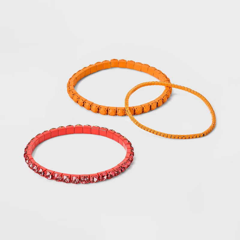 Sprayed Strand Bracelet Set 3pc - A New Day™ | Target