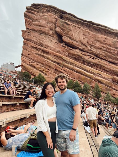 Girlfriend Collective sports bra & leggings combo for Dispatch concert at Red Rocks. Wore the old navy shirt all three days of the Colorado trip!

#LTKFitness #LTKtravel #LTKstyletip