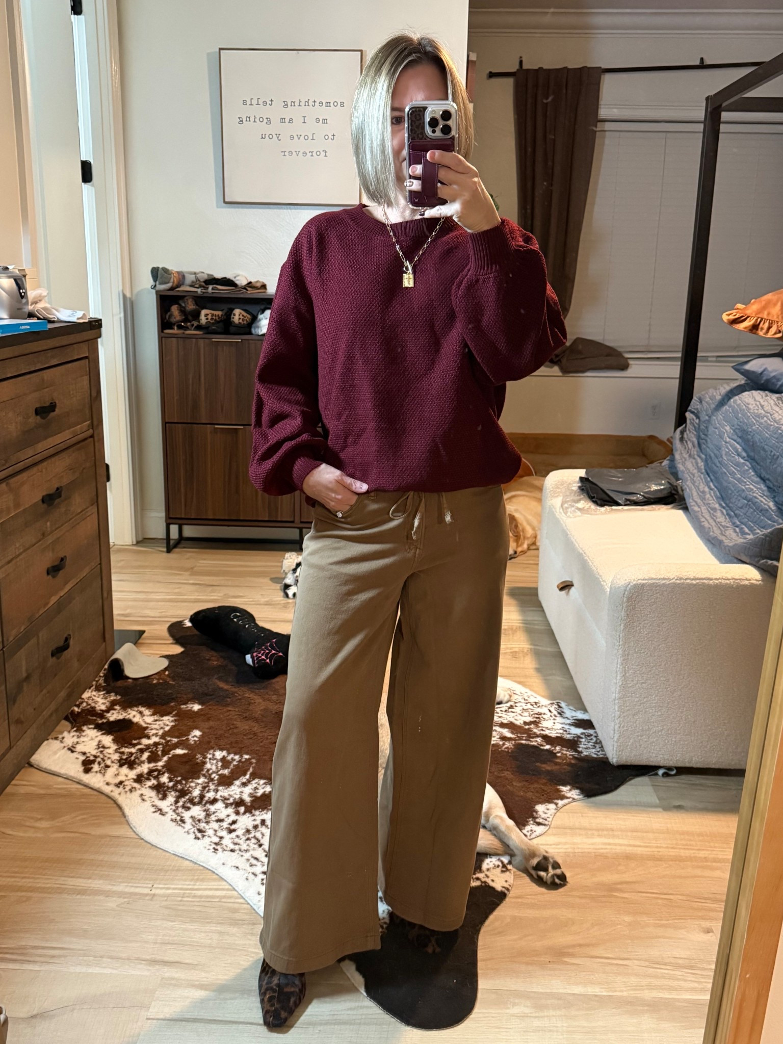 Sweater size small
Pants size 2 short
Shoes TTS

#LTKStyleTip #LTKOver40 #LTKPetite