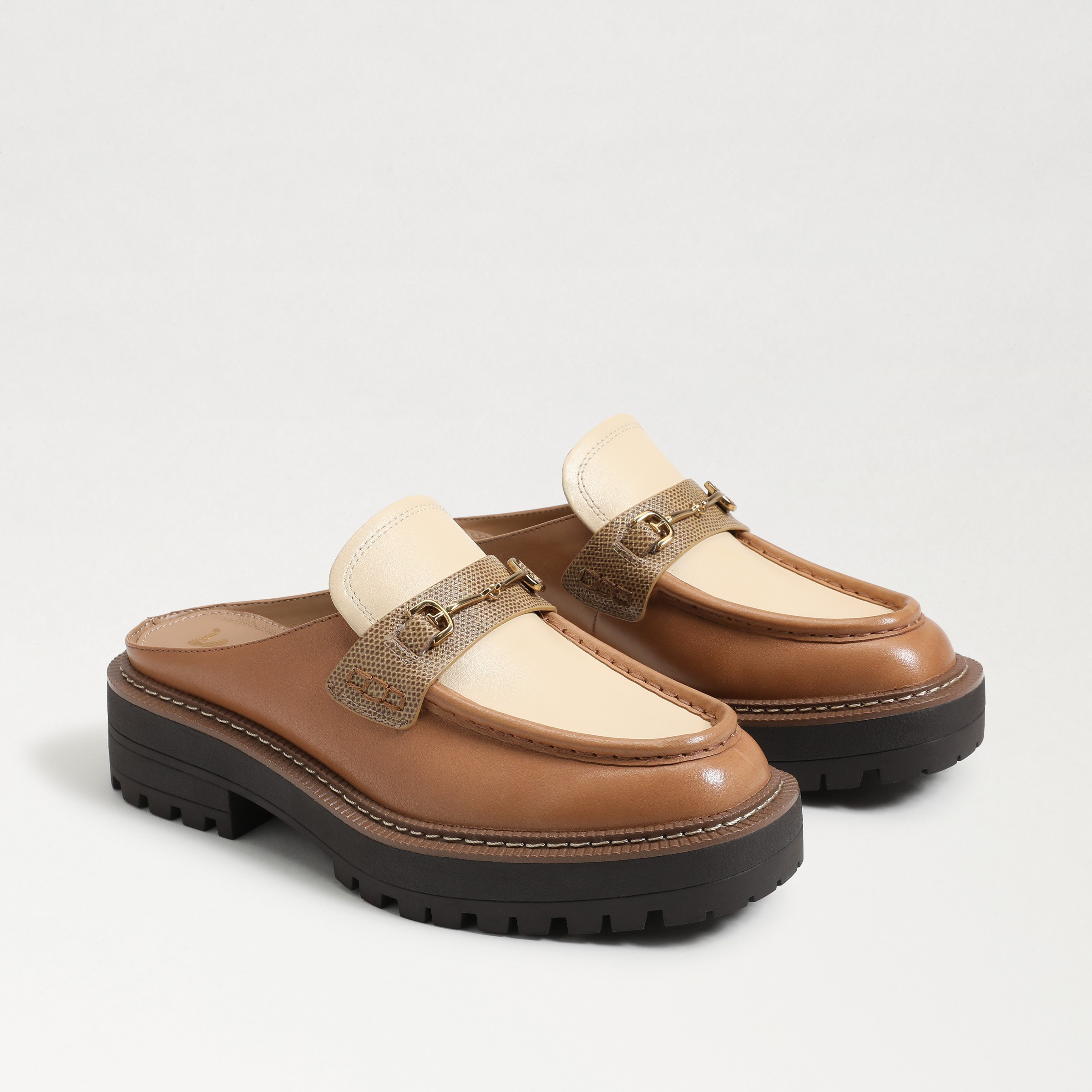 Sam Edelman Lennon Lug Sole Mule Cashew 8.5 | Sam Edelman