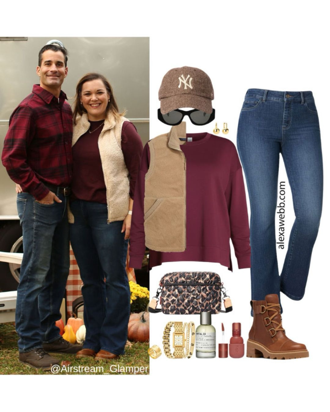 Plus Size Glamping Capsule - A plus size glamping capsule with Maggie from @Airstream_Glamper, an expert in all things glamping! Easily put together outfits from this capsule. Alexa Webb #plussize

#LTKPlusSize #LTKTravel #LTKMidsize