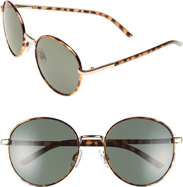 55mm Round Sunglasses | Nordstrom
