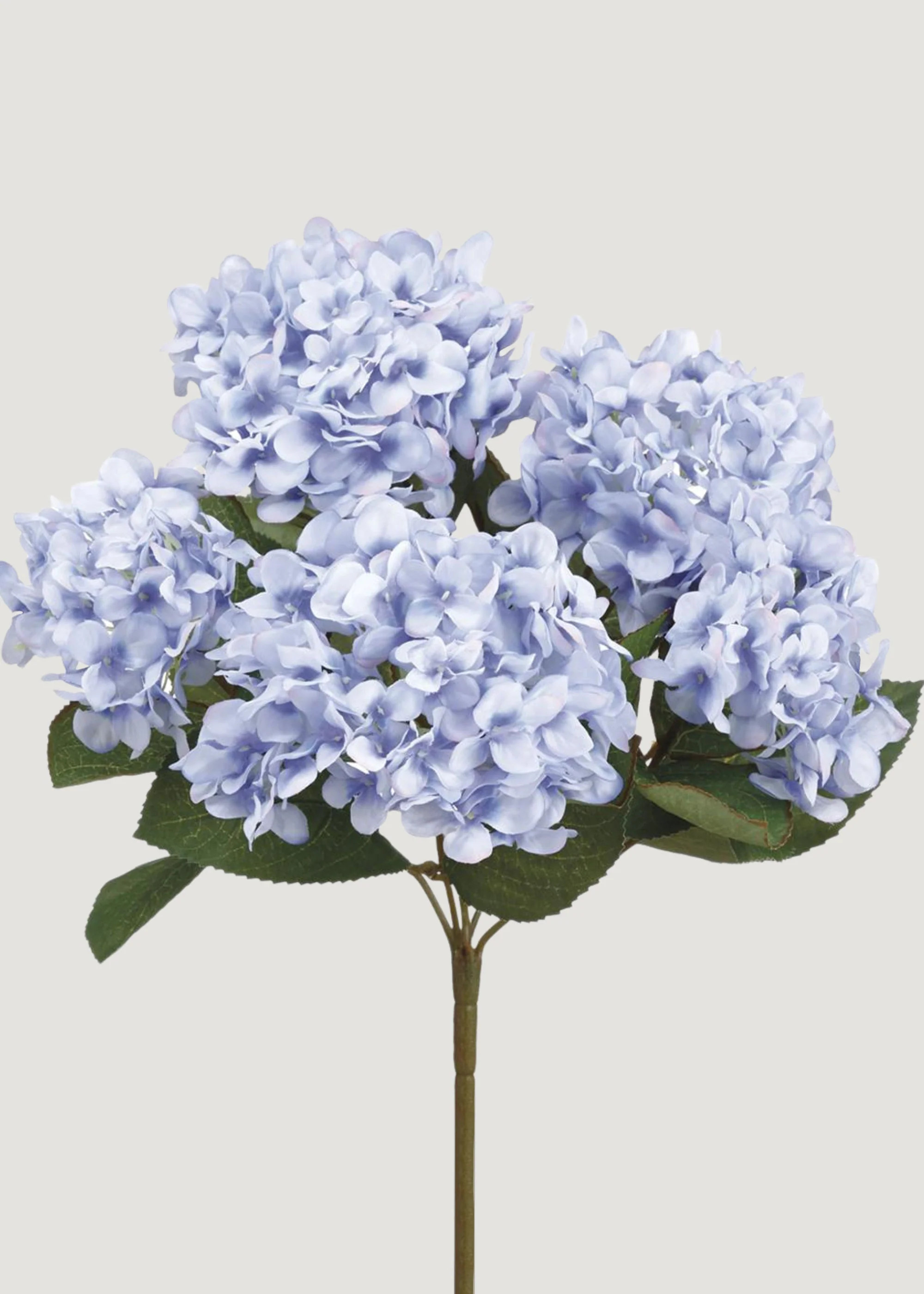 Light Blue Hydrangea Bush | Permanent Fake Flowers at Afloral | Afloral