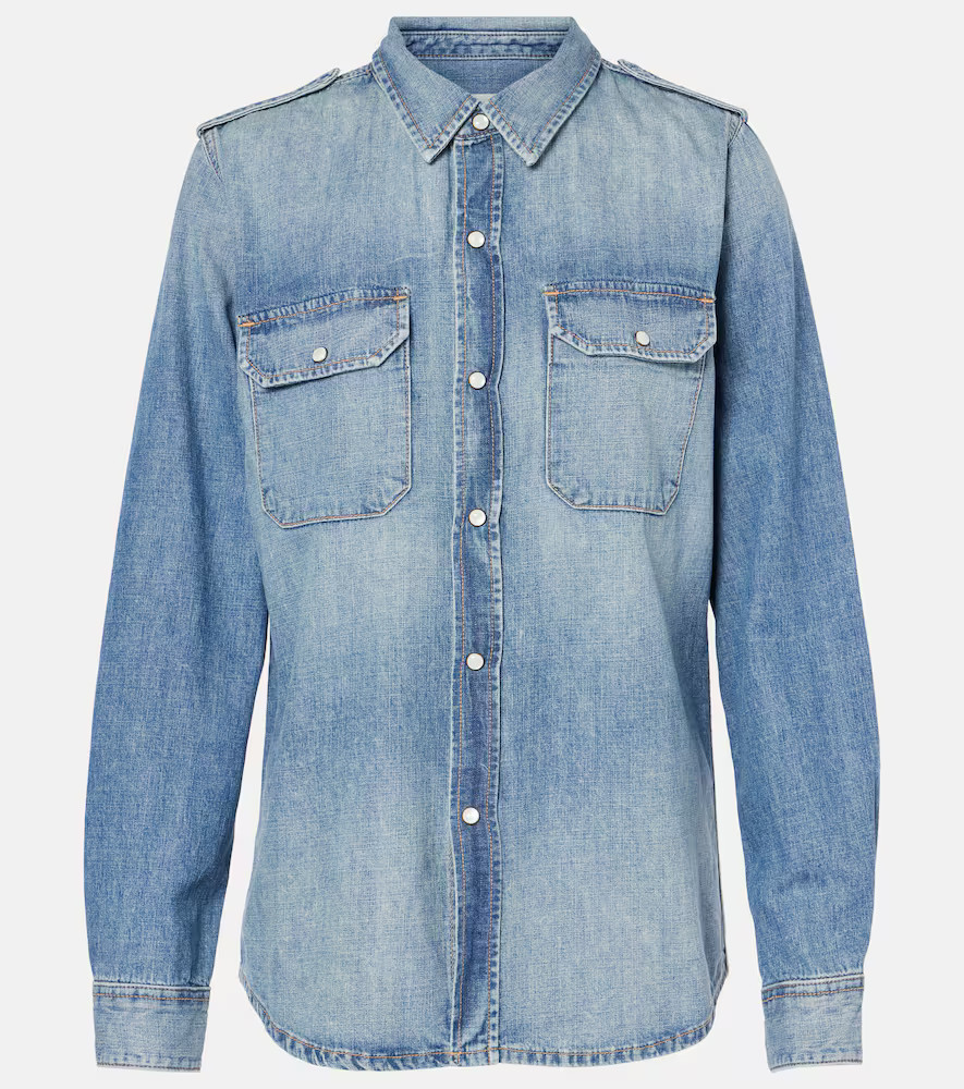 Nili Lotan Nais denim shirt | Mytheresa (UK)