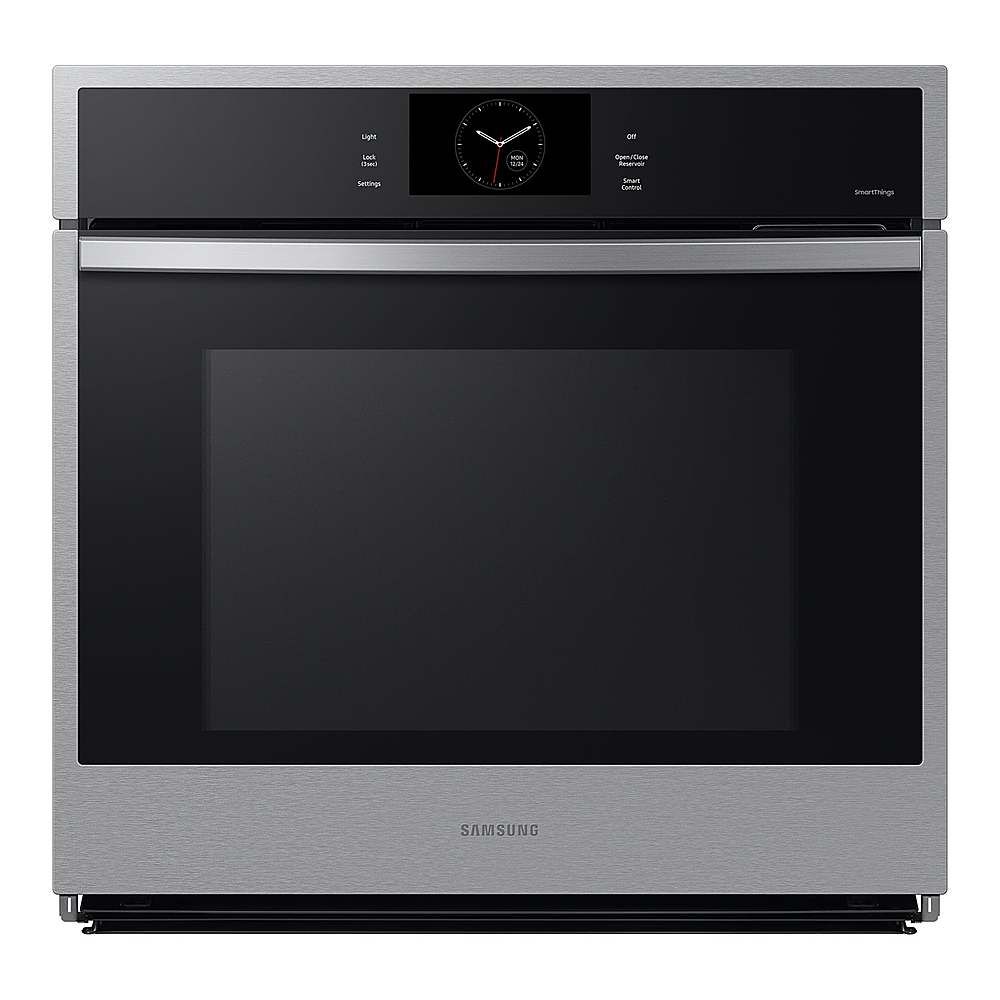 Samsung 30" Built-In Single Electric Convection Wall Oven with Steam Cook Stainless Steel NV51CG6... | Best Buy U.S.
