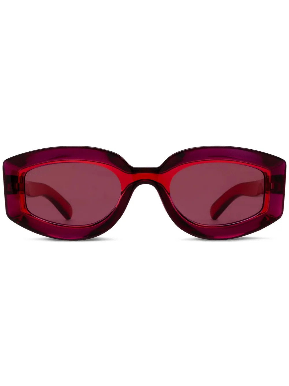 Gucci Eyewear Sunset Boulevard sunglasses - Red | Farfetch Global