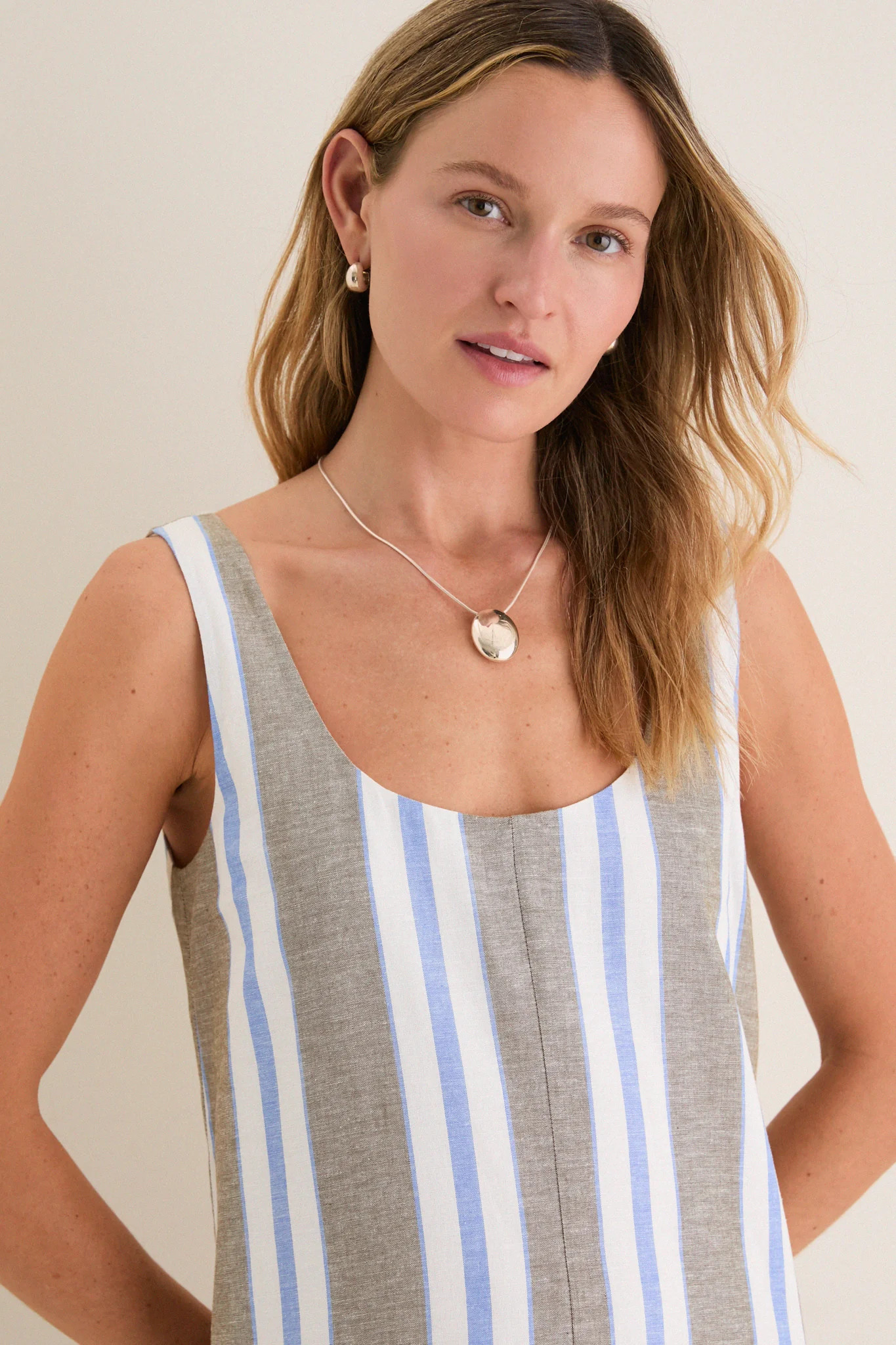Riviera Stripe Hawes Dress | Tuckernuck (US)