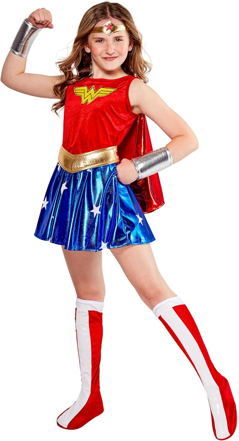 Rubies at Party City DC Comics: Wonder Woman Costume for Kids, Girls Costume | Amazon (US)