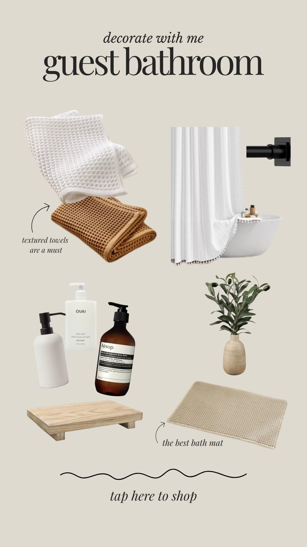 guest bathroom decor that doesn’t break the bank 🫶🏼

#LTKHome #LTKStyleTip #LTKFindsUnder100