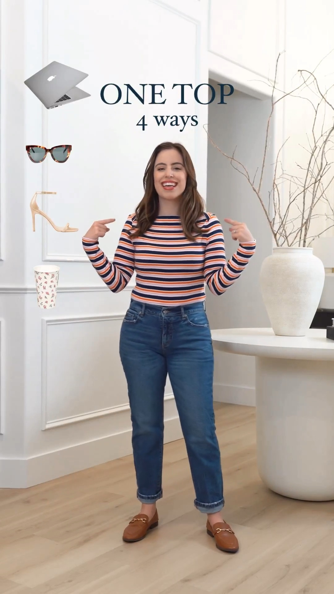 Style a striped top in 4 ways! Great for work, the beach, date night, or casual days!                                                    
       

#petitefashion #businesscasual #fashionfinds #casualstyle #summeroutfit

#LTKfit #LTKU #LTKstyletip