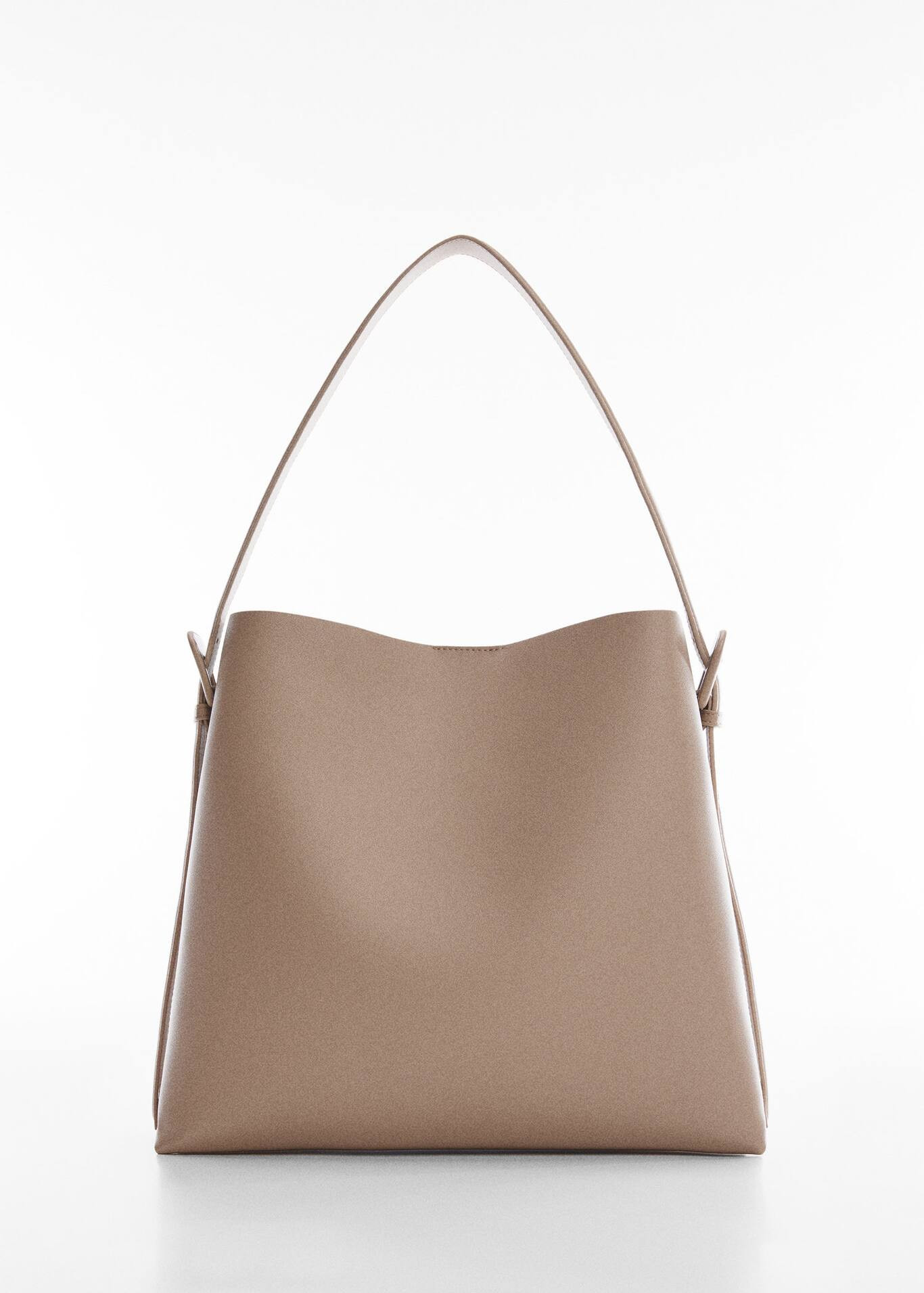 Shopper bag with buckle | MANGO (US)