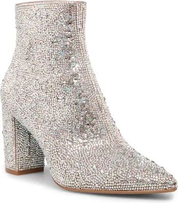 Cady Crystal Pavé Bootie (Women) | Nordstrom