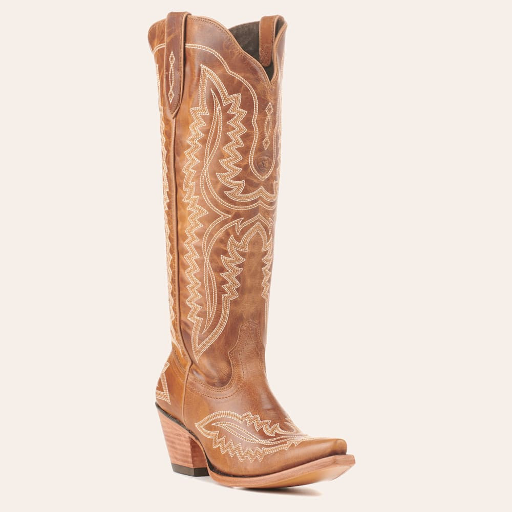 Ariat Women's Casanova Whiskey Brown Snip Toe Tall Cowboy Boots | Cavender's