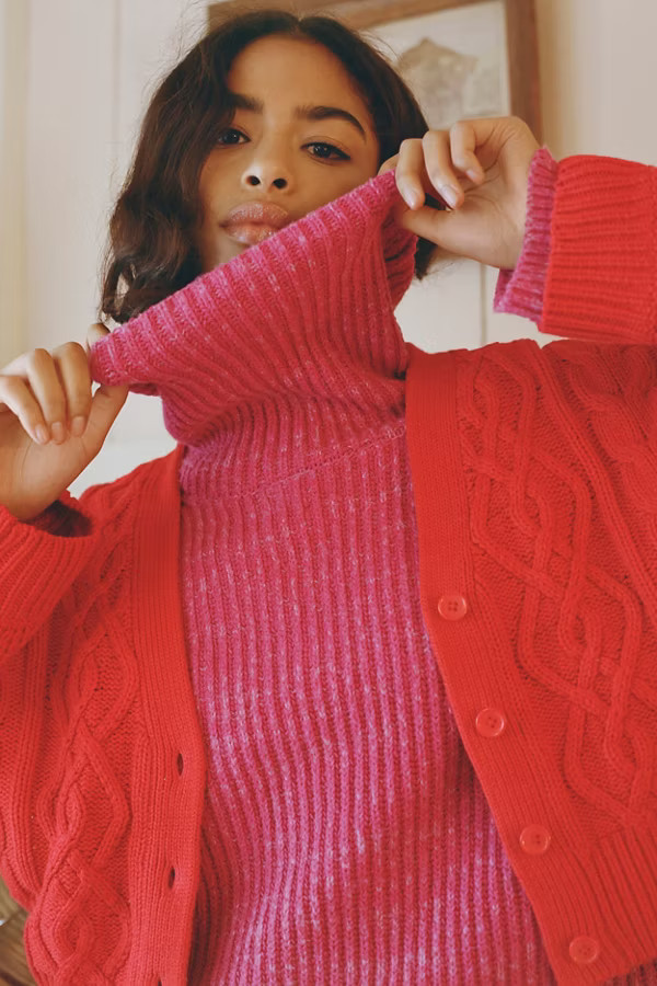 UO Tatum Turtleneck Tunic Sweater | Urban Outfitters (US and RoW)