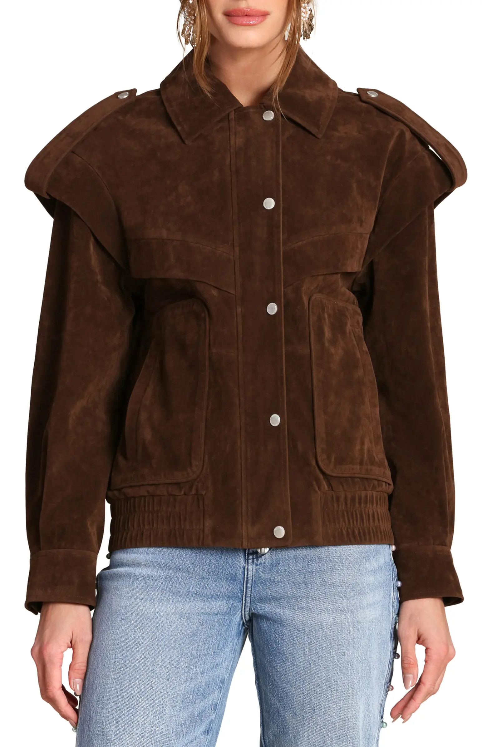 Suede Bomber Jacket | Nordstrom